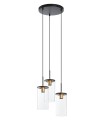 TRIEL NEGRO + MEDALLA/3 LUCES