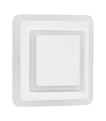 Aplique LED Pluni 3000K de luz cálida, lámpara de pared moderna para dormitorios y salones