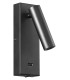 CHELSEA USB NEGRO MATE + INTERRUPTOR