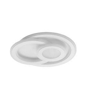 plafón LED moderno RUNI 62W con mando a distancia