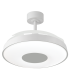 Ventilador Retráctil Paris Blanco | Aspas Ocultas y Luz LED